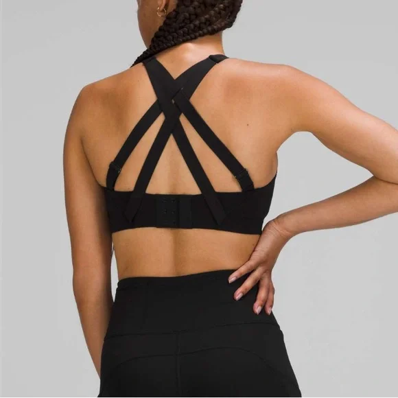 Lululemon Energy Bra *High Support, B–DDD Cups Black 38DD - Picture 10 of 11